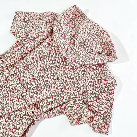 GAP maternity pattern blouse with cowl neck - Picture 3 of 9